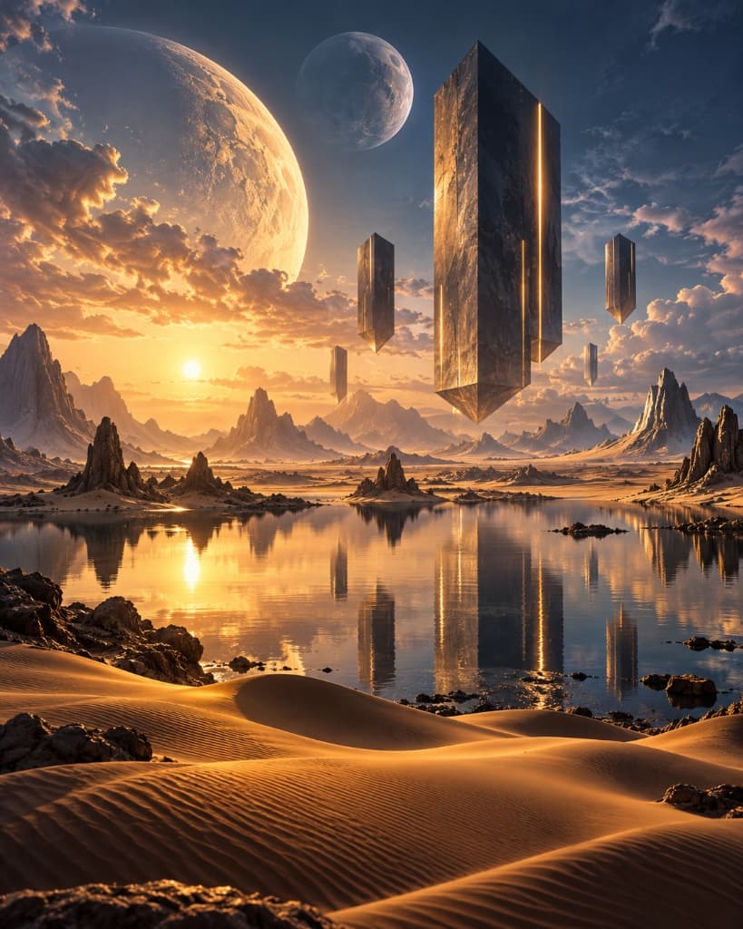 Silent Sentinels: The Sunken Mirage